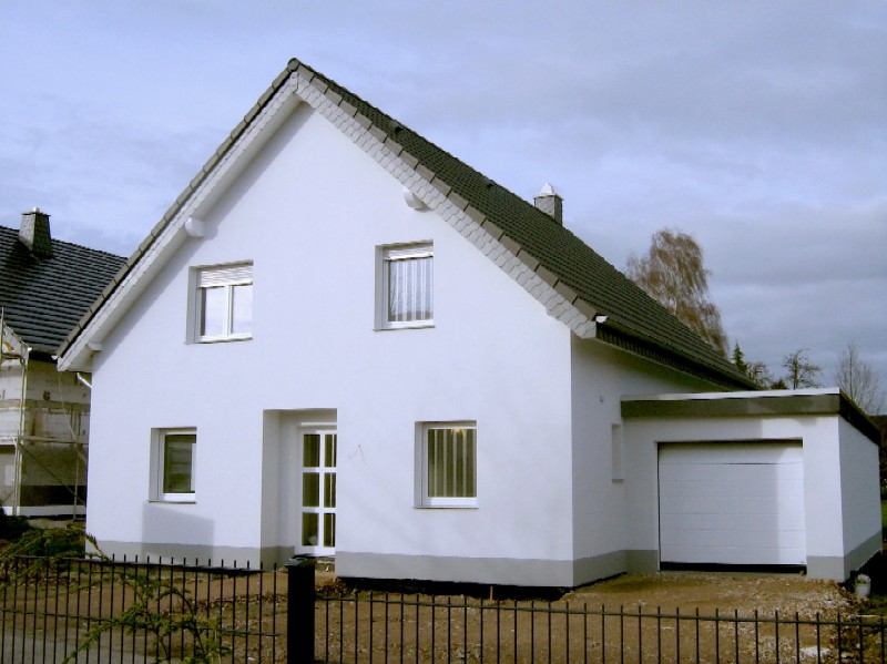 weißes Haus, gebaut in der Region Melle