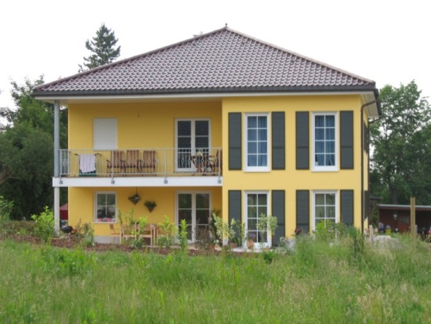 Moderne Villa im Grünen: Hausbau mit Ytong